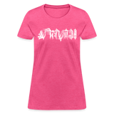 BEAUTIFUL in Scratch Characters - Women's Shirt - heather pink