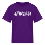 BEAUTIFUL in Scratch Characters - Child's T-Shirt - purple