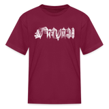 BEAUTIFUL in Scratch Characters - Child's T-Shirt - burgundy