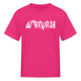 BEAUTIFUL in Scratch Characters - Child's T-Shirt - fuchsia