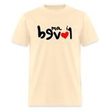 LOVED in Drawn Characters - Classic T-Shirt - natural