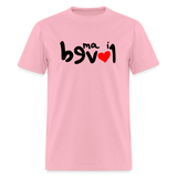 LOVED in Drawn Characters - Classic T-Shirt - pink