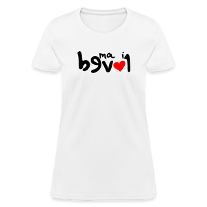 LOVED in Drawn Characters - Women's Shirt - white