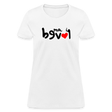 LOVED in Drawn Characters - Women's Shirt - white