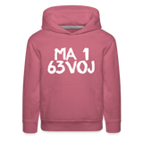 LOVED in Painted Characters - Children's Hoodie - mauve