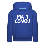 LOVED in Painted Characters - Children's Hoodie - royal blue