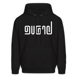 BRAVE in Abstract Lines - Adult Hoodie - black