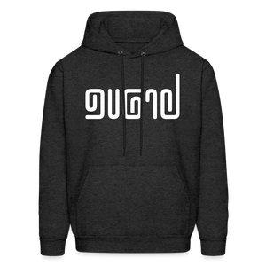 BRAVE in Abstract Lines - Adult Hoodie - charcoal grey