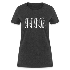 SOBER in Trees - Women's Shirt - heather black