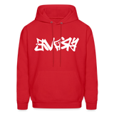 BRAVE in Graffiti - Adult Hoodie - red