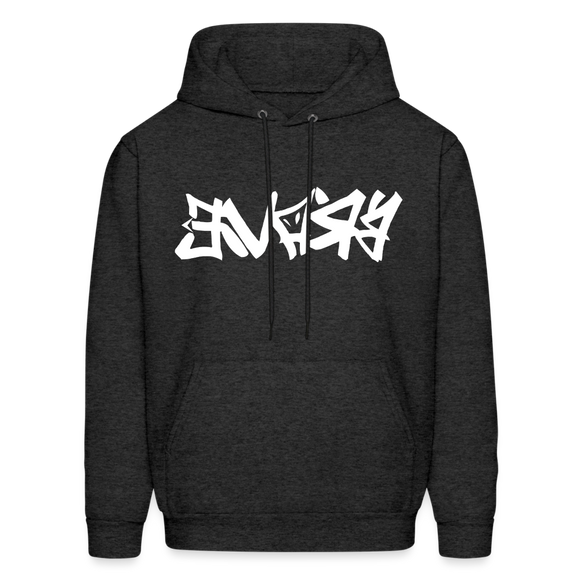 BRAVE in Graffiti - Adult Hoodie - charcoal grey