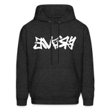 BRAVE in Graffiti - Adult Hoodie - charcoal grey