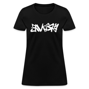 BRAVE in Graffiti - Women's Shirt - heather black