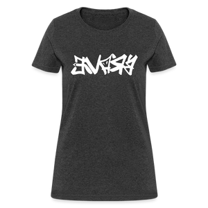 BRAVE in Graffiti - Women's Shirt - heather black