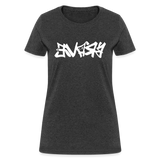 BRAVE in Graffiti - Women's Shirt - heather black