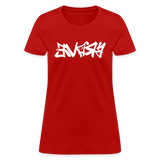 BRAVE in Graffiti - Women's Shirt - red