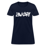 BRAVE in Graffiti - Women's Shirt - navy