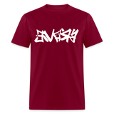 BRAVE in Graffiti - Classic T-Shirt - burgundy