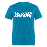 BRAVE in Graffiti - Classic T-Shirt - turquoise