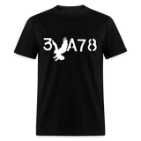 BRAVE in Stenciled Characters - Classic T-Shirt - black