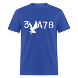 BRAVE in Stenciled Characters - Classic T-Shirt - royal blue