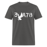 BRAVE in Stenciled Characters - Classic T-Shirt - charcoal