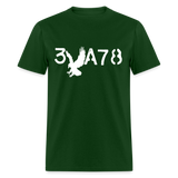 BRAVE in Stenciled Characters - Classic T-Shirt - forest green