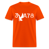 BRAVE in Stenciled Characters - Classic T-Shirt - orange