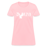 BRAVE in Stenciled Characters - Women's Shirt - pink