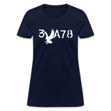 BRAVE in Stenciled Characters - Women's Shirt - navy