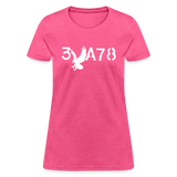 BRAVE in Stenciled Characters - Women's Shirt - heather pink