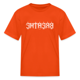 BREATHE in Temples - Child's T-Shirt - orange