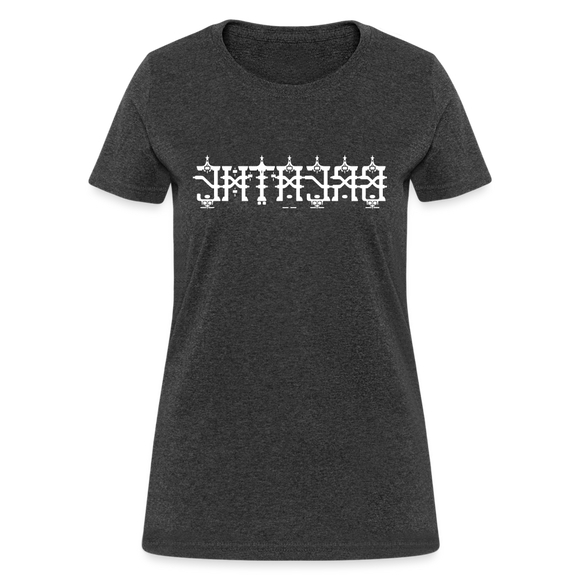 BREATHE in Temples - Women's Shirt - heather black