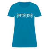 BREATHE in Temples - Women's Shirt - turquoise