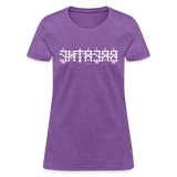 BREATHE in Temples - Women's Shirt - purple heather