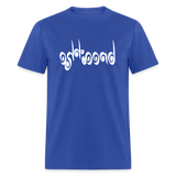 BREATHE in Curly Characters - Classic T-Shirt - royal blue