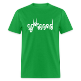 BREATHE in Curly Characters - Classic T-Shirt - bright green