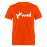 BREATHE in Curly Characters - Classic T-Shirt - orange