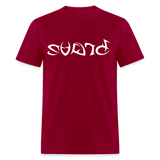 BRAVE in Tribal Characters - Classic T-Shirt - dark red