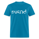 BRAVE in Tribal Characters - Classic T-Shirt - turquoise