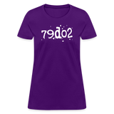 SOBER in Typed Characters - Women's Shirt - purple