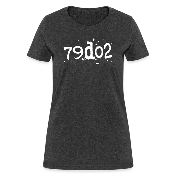 SOBER in Typed Characters - Women's Shirt - heather black