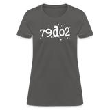 SOBER in Typed Characters - Women's Shirt - charcoal