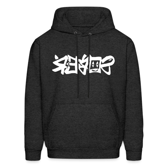 SOBER in Graffiti - Adult Hoodie - charcoal grey