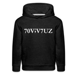 SURVIVOR in Characters & Semicolon - Children's Hoodie - charcoal grey