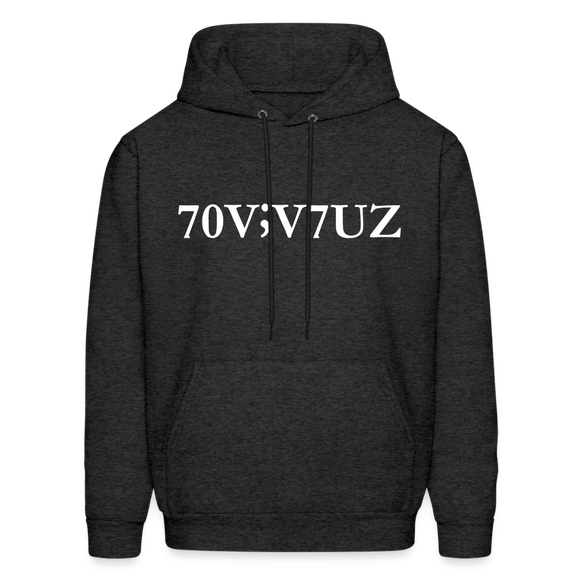 SURVIVOR in Characters & Semicolon - Adult Hoodie - charcoal grey