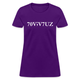 SURVIVOR in Characters & Semicolon - Women's Shirt - purple