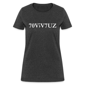 SURVIVOR in Characters & Semicolon - Women's Shirt - heather black