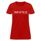 SURVIVOR in Characters & Semicolon - Women's Shirt - red