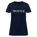 SURVIVOR in Characters & Semicolon - Women's Shirt - navy